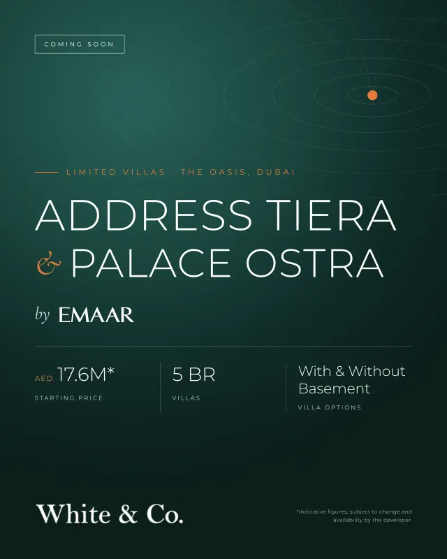 Address Tierra & Palace Ostra Villas, The Oasis by Emaar