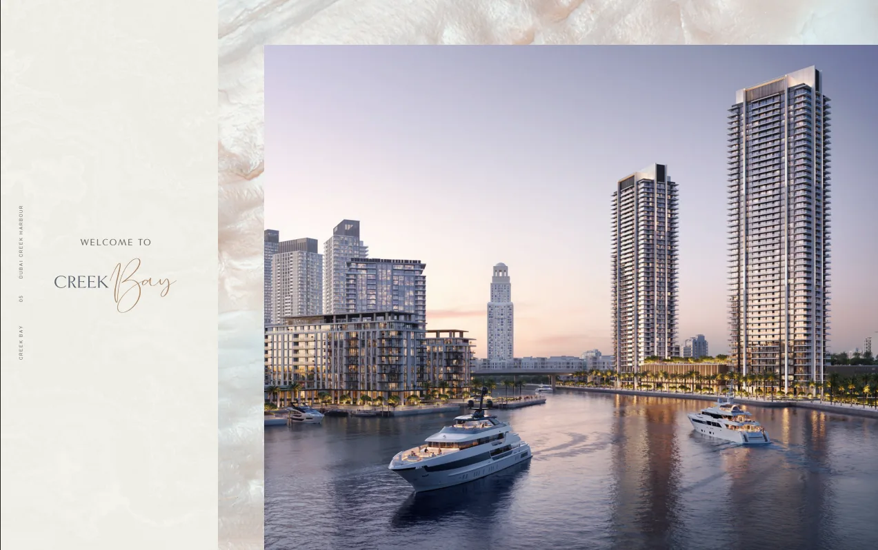 Creek Bay at Dubai Creek Harbour