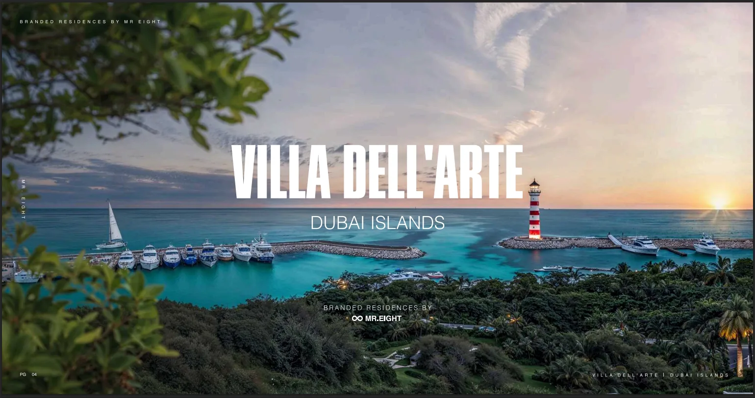 Villa Del Arte at Dubai Islands