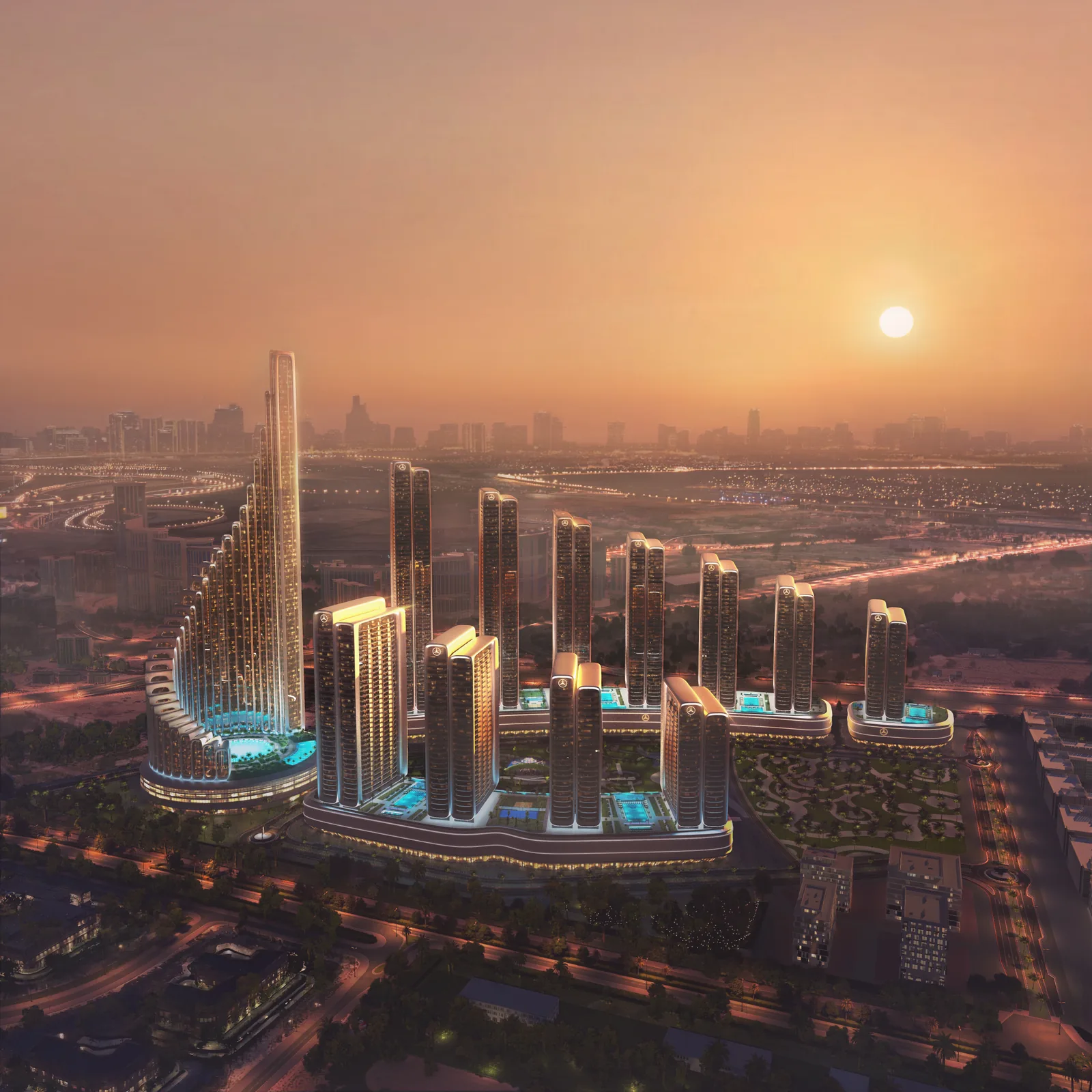 Mercedes-Benz Places | Binghatti City