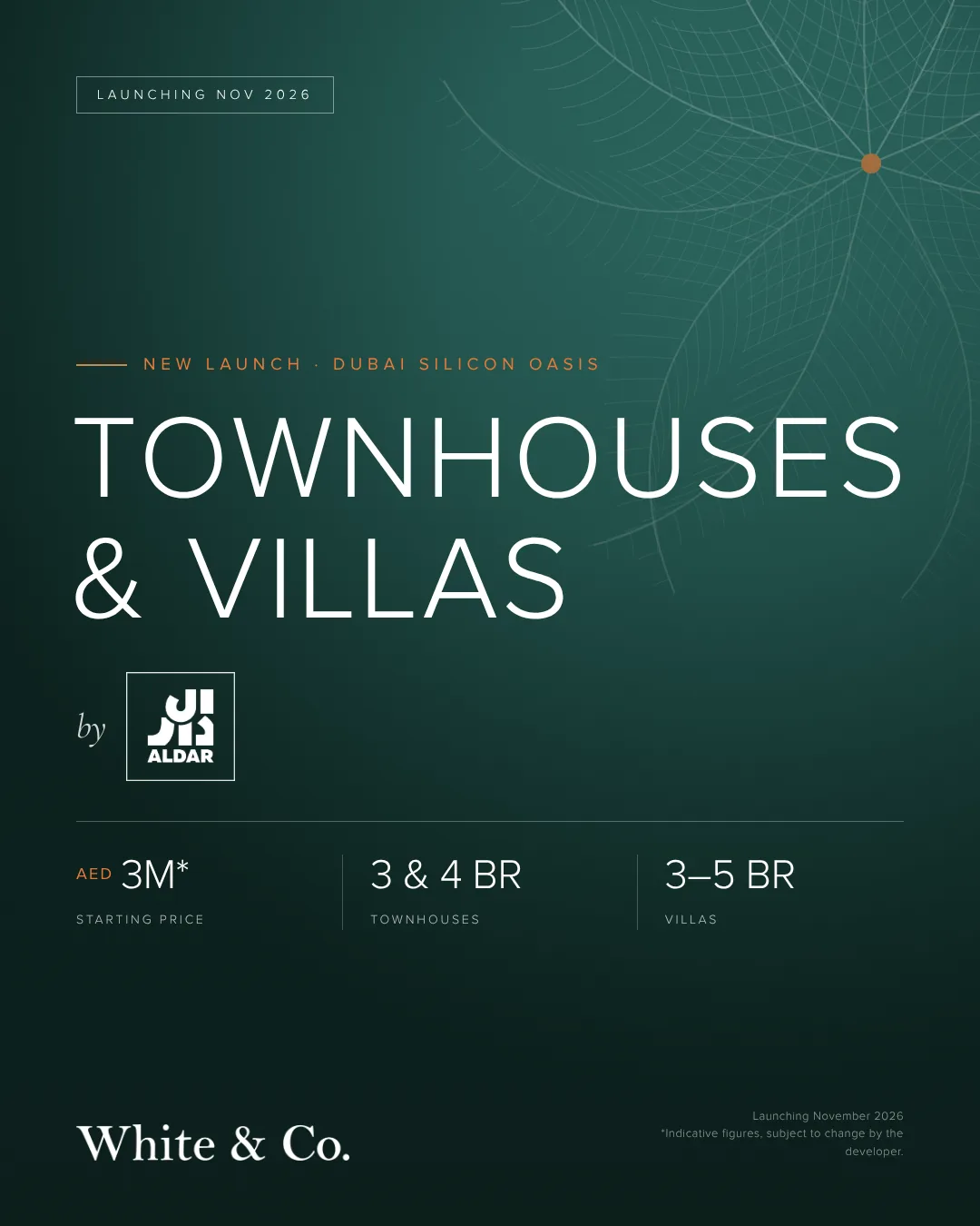 Aldar Townhouses & Villas at Dubai Silicon Oasis